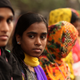 Women organizations protest against child marriage in front of the Press Club in Dhaka. Child marriage is a big problem in Bangladesh; it now reaches 66 percent of those who marry before the age of 15 and leads to many kinds of health problems.